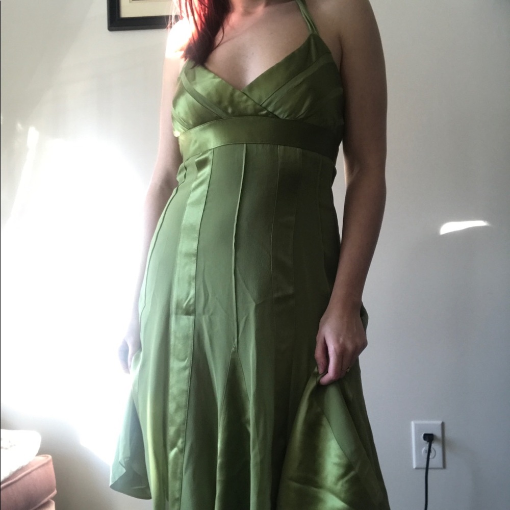 BCBG MaxAzria Green Dress
